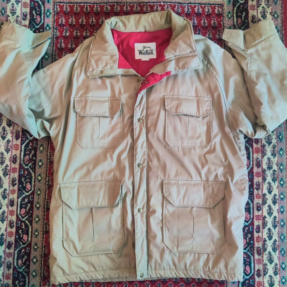 VINTAGE 70s Woolrich 60/40 Brown Thinsulate Parka